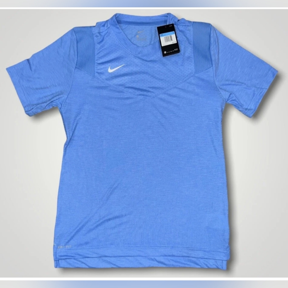 Nike Men's Top Player UV Training Short Sleeve Shirt Size Medium 🔥 NWT